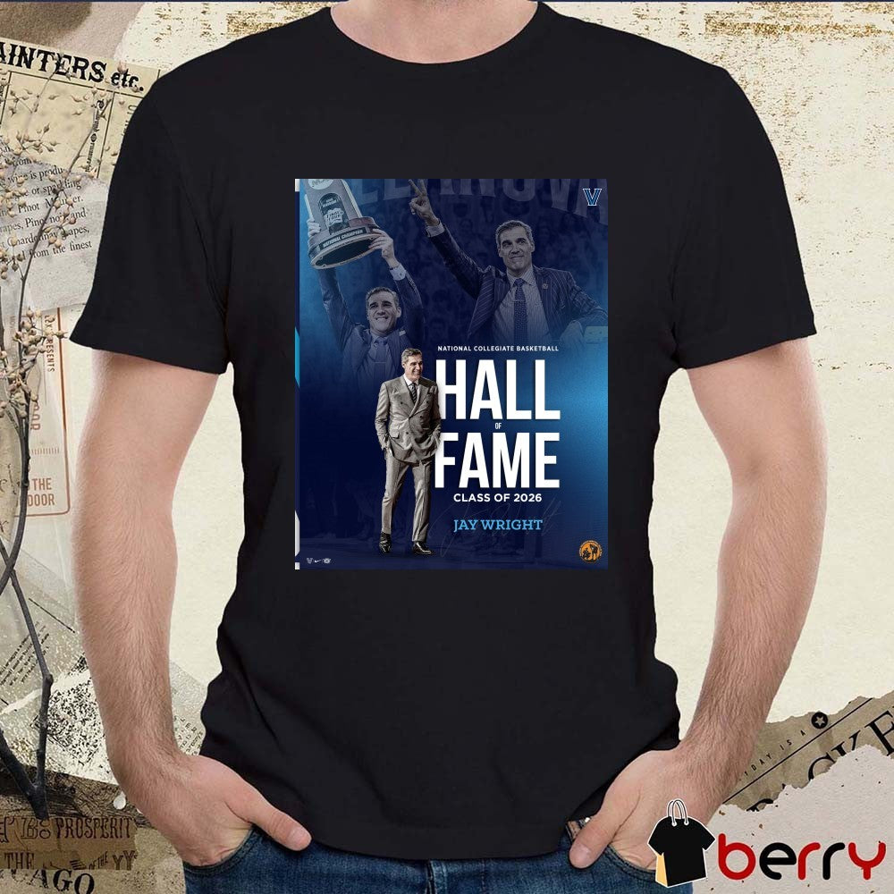 National Collegiate Basketball Hall Of Fame Class Of 2026 Jay Wright t-shirt
