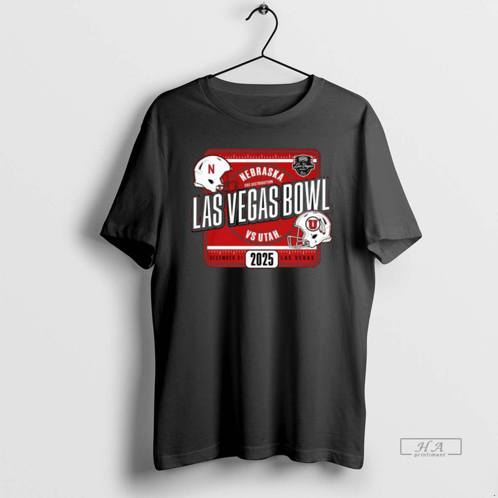 Official Nebraska Huskers Football 2025 Las Vegas Bowl Helmet