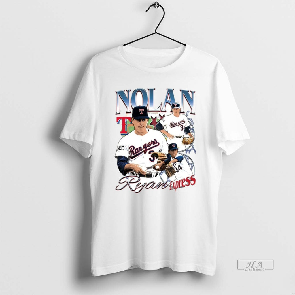 Official Nolan Ryan Express Picture Collage Texas Rangers