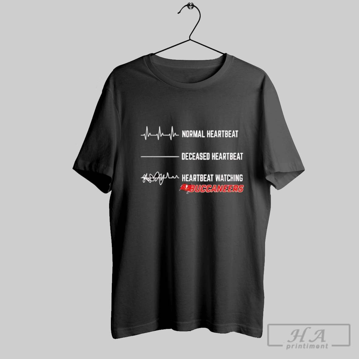 Official Normal Heartbeat Deceased Heartbeat Heartbeat Watching Tampa Bay Buccaneers