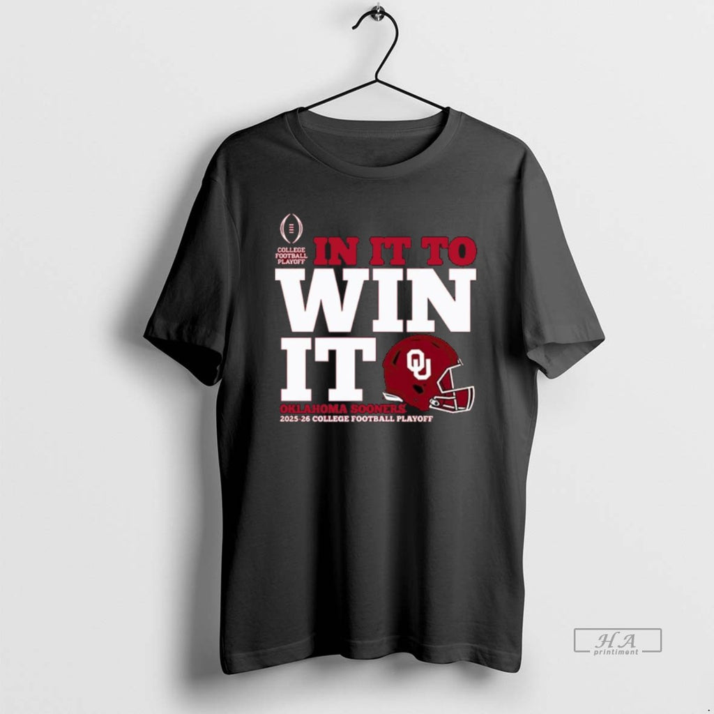 Official Oklahoma Sooners In It To Win It 2025 College Football Playoff Bound