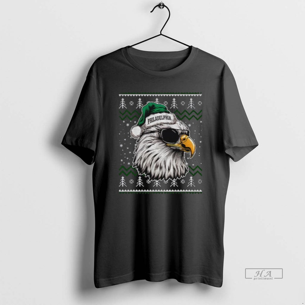 Official Philadelphia Football Mascot Ugly Pattern Vintage Christmas