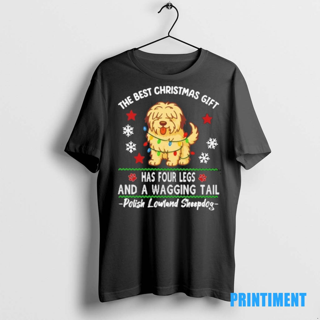 Official Polish Lowland Sheepdog The Best Christmas Gift Has Four Legs And A Wagging Tail