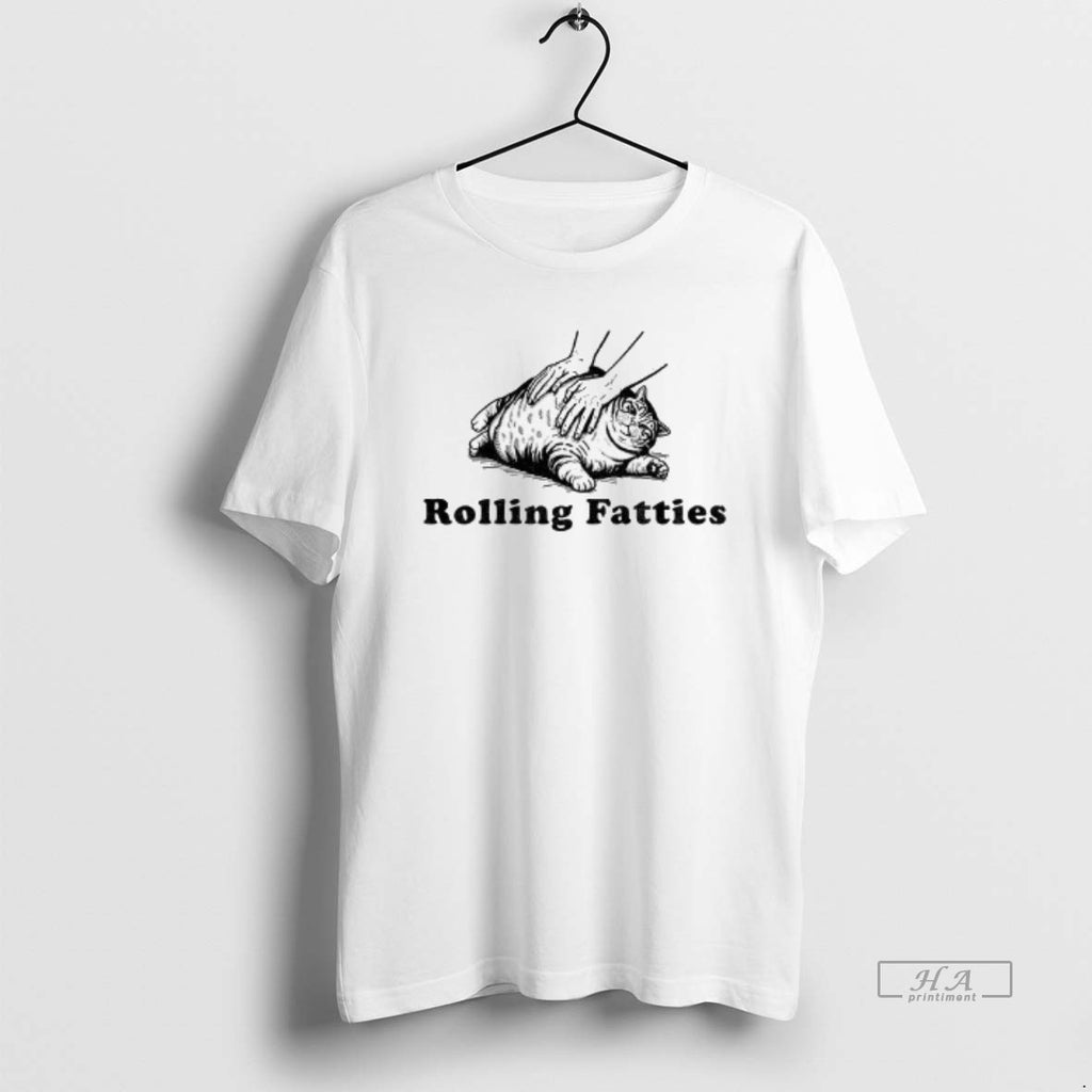 Official Rolling Fatties Cat Funny Meme