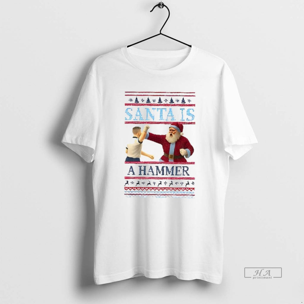 Official Santa Is A Hammer Christmas