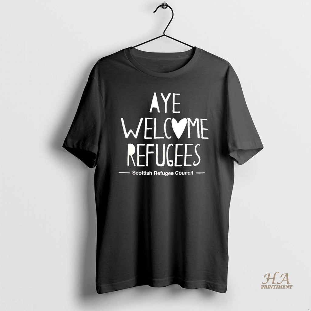 Official Scottish Refugee Council Aye Welcome Refugees