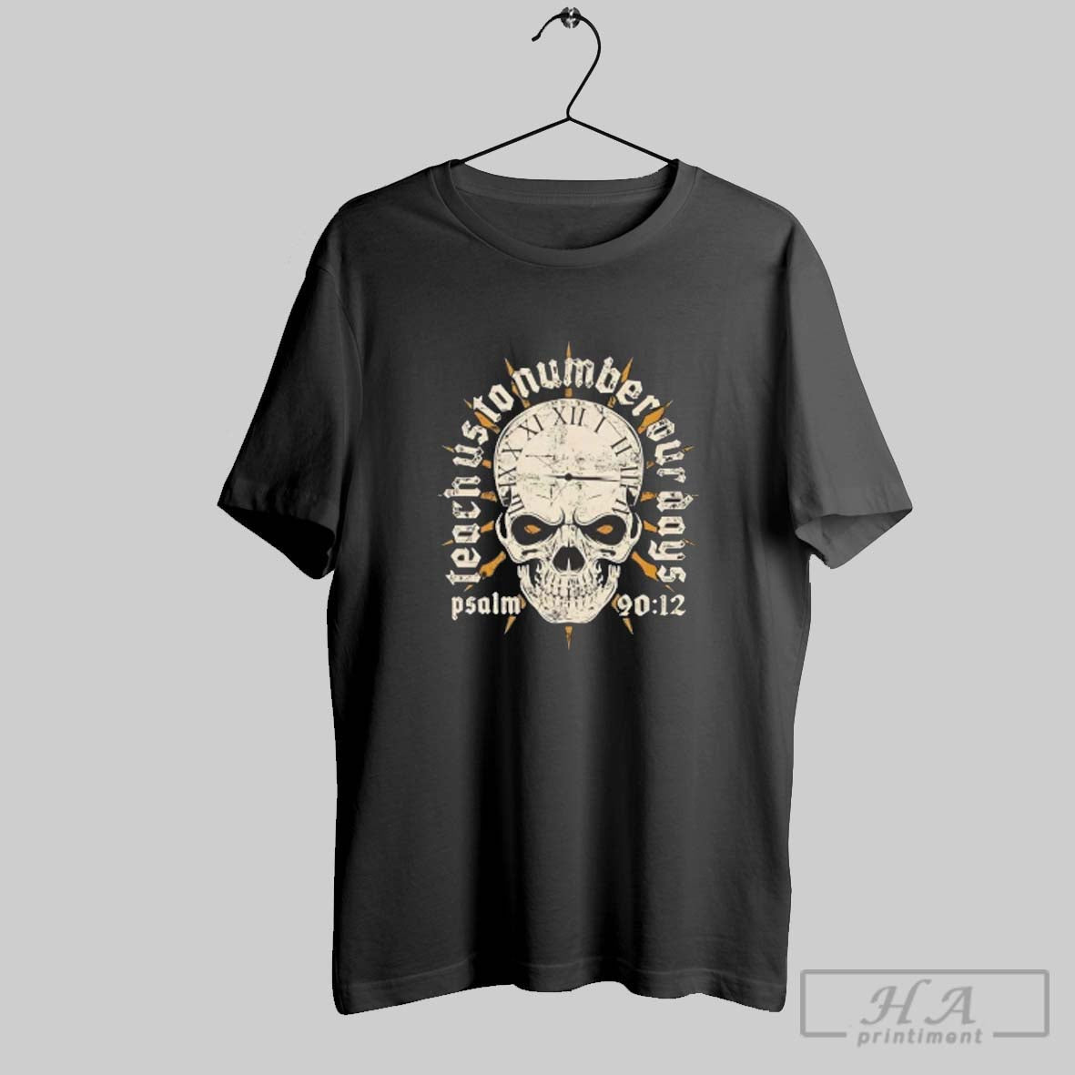 Official Skull Teach Us To Number Our Days Psalm 90 12