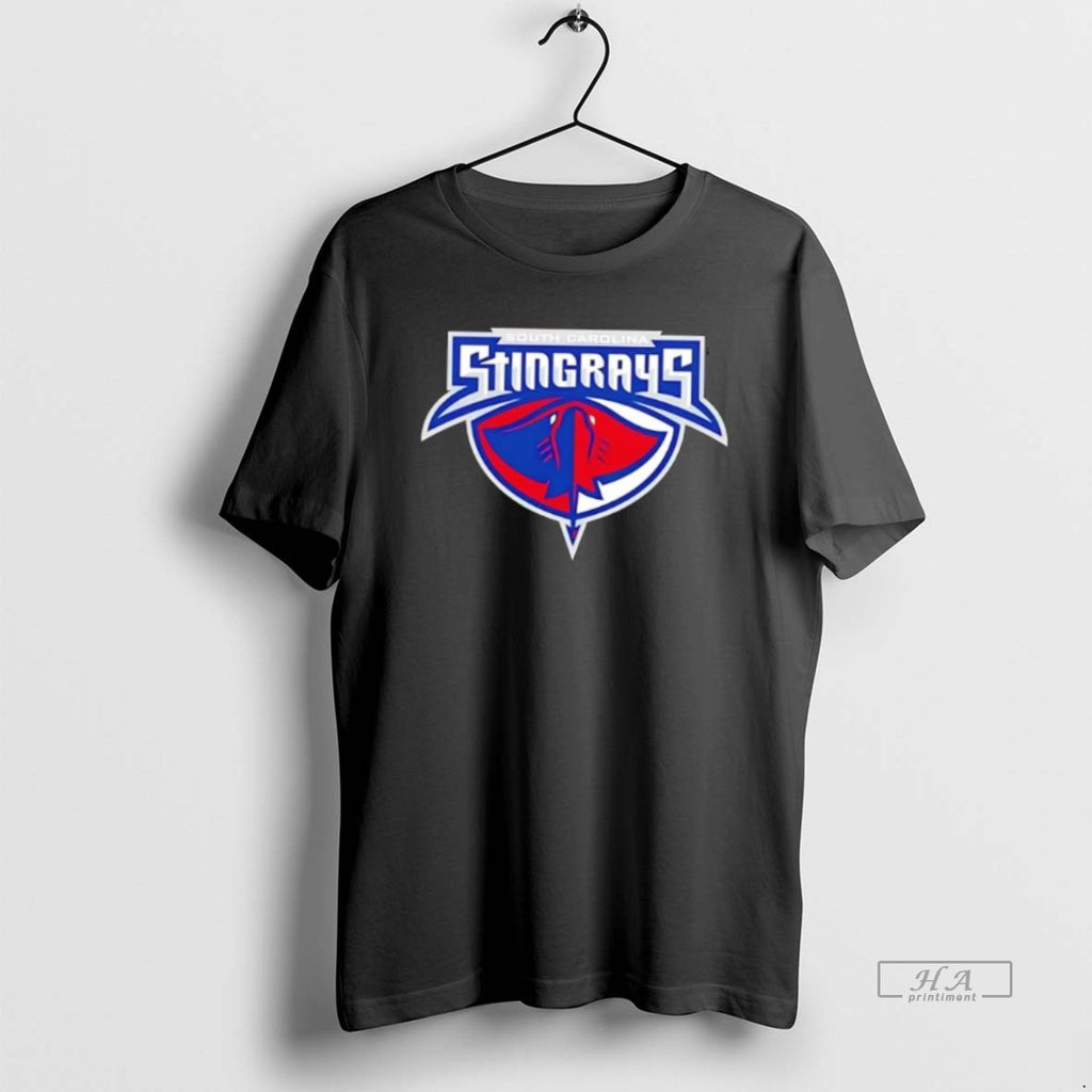 Official South Carolina Stingrays Military Night Special 2025 Hockey Logo