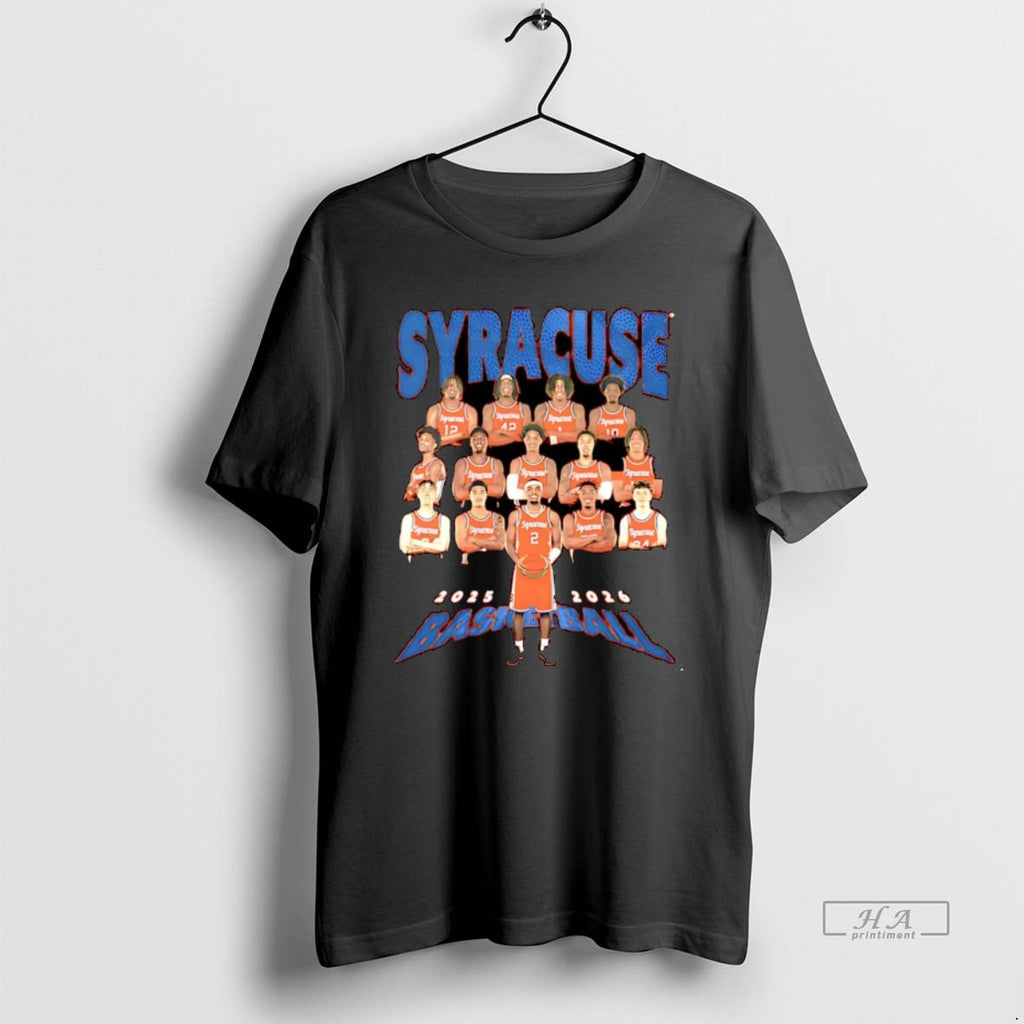 Official Syracuse Mens Basketball Team 2025 2026 Collage Christmas