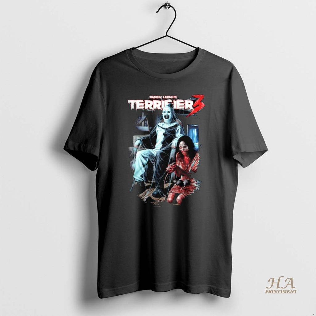 Official Terrifier 3 Terrors In The Attic Long Sleve