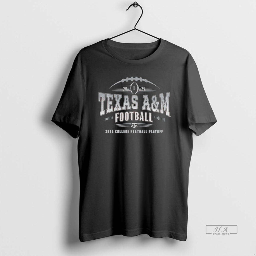 Official Texas Am Aggies College Football Playoff 2025 2026 Logo