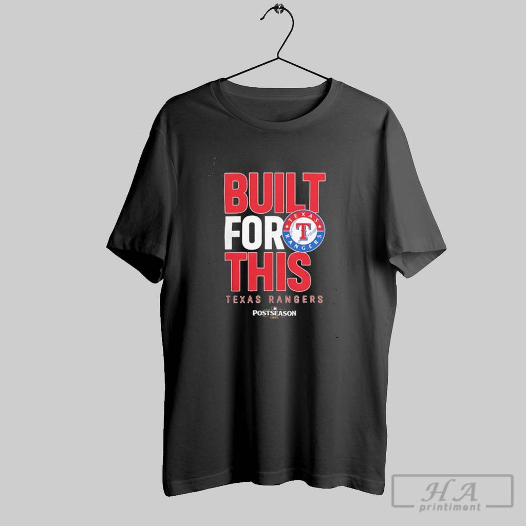 Official Texas Rangers Built For This October 2025 Postseason