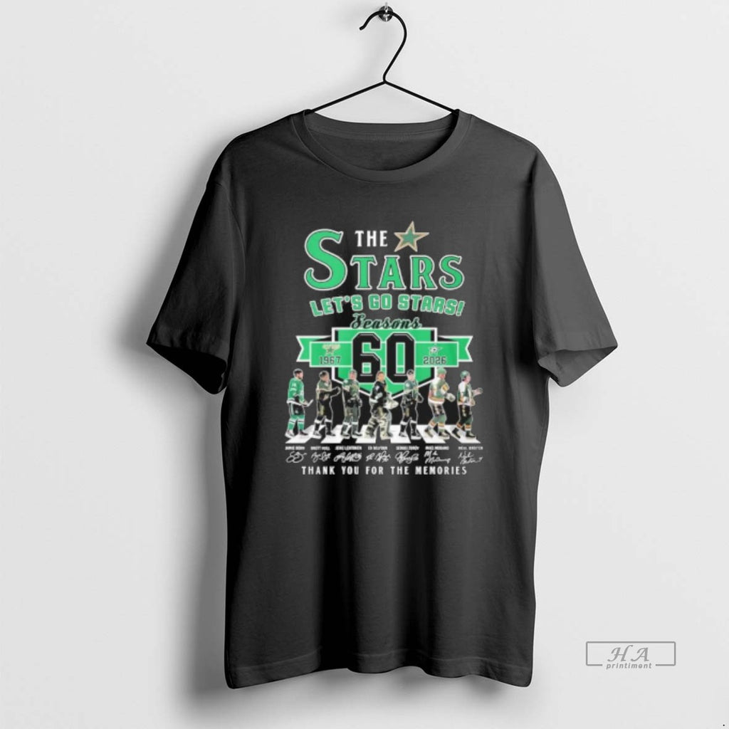 Official The Dallas Stars Abbey Road 60 Seasons 1967 2026