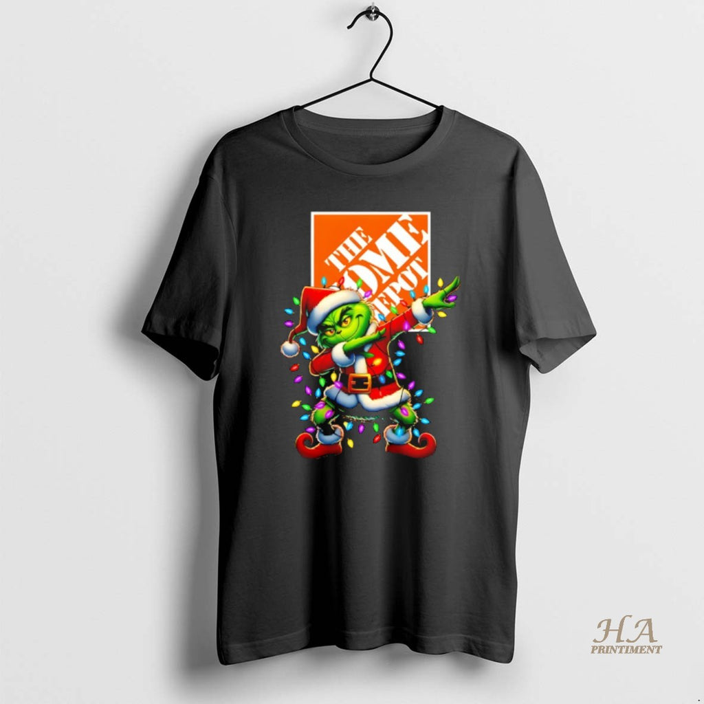 Official The Home Depot X Grinch Lights Dabbing Christmas