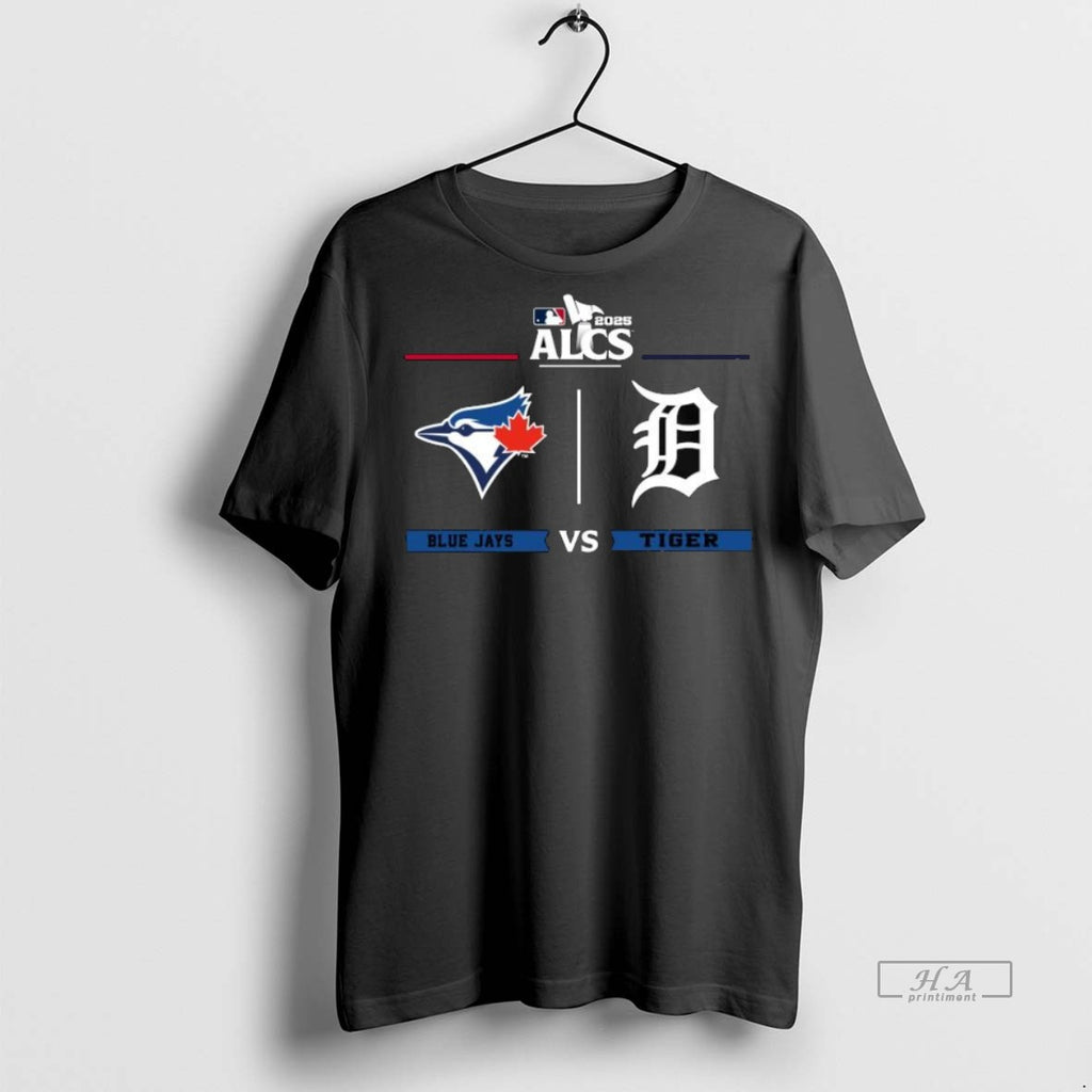 Official Trendy Alcs 2025 Toronto Blue Jays Vs Detroit Tigers Matchup Long Sleve Tee Sweater