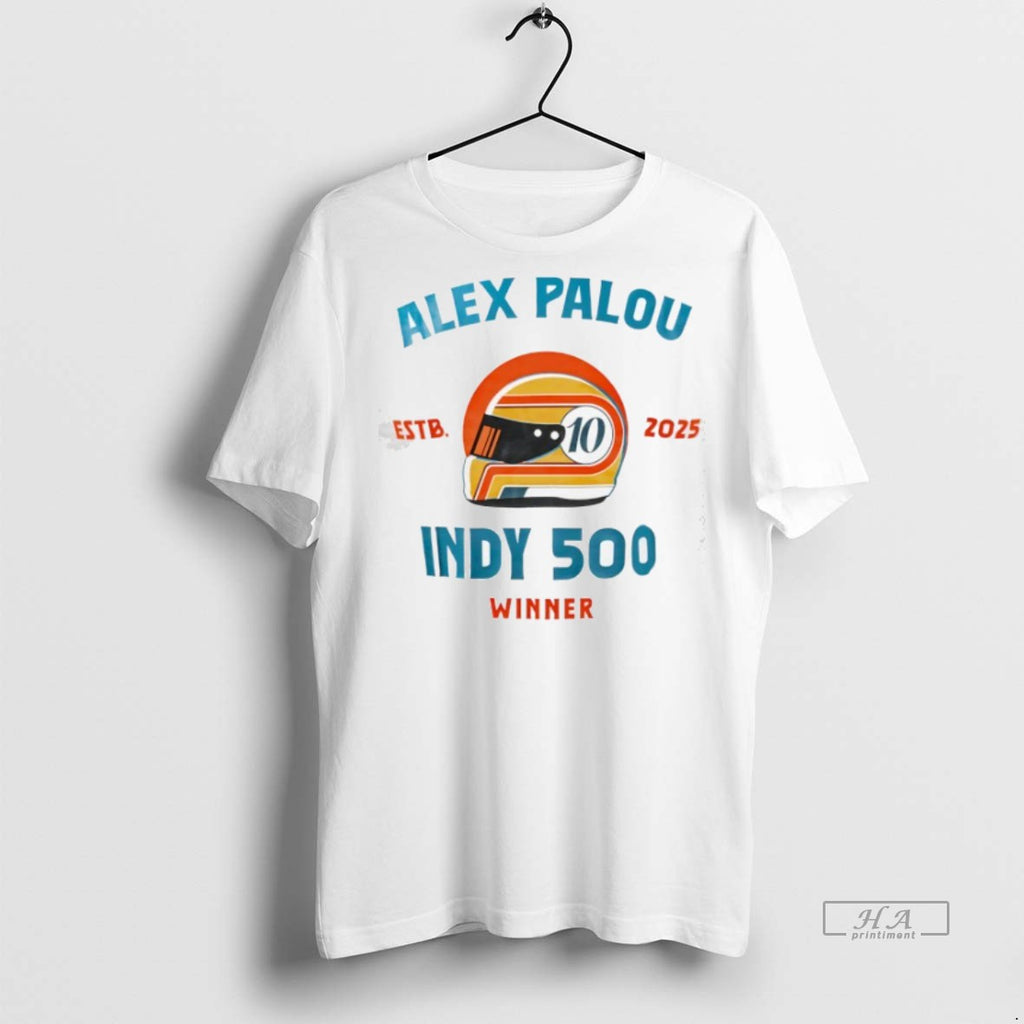 Official Trendy Alex Palou Indy 500 Winner Racing Estb 2025 Tee Sweater