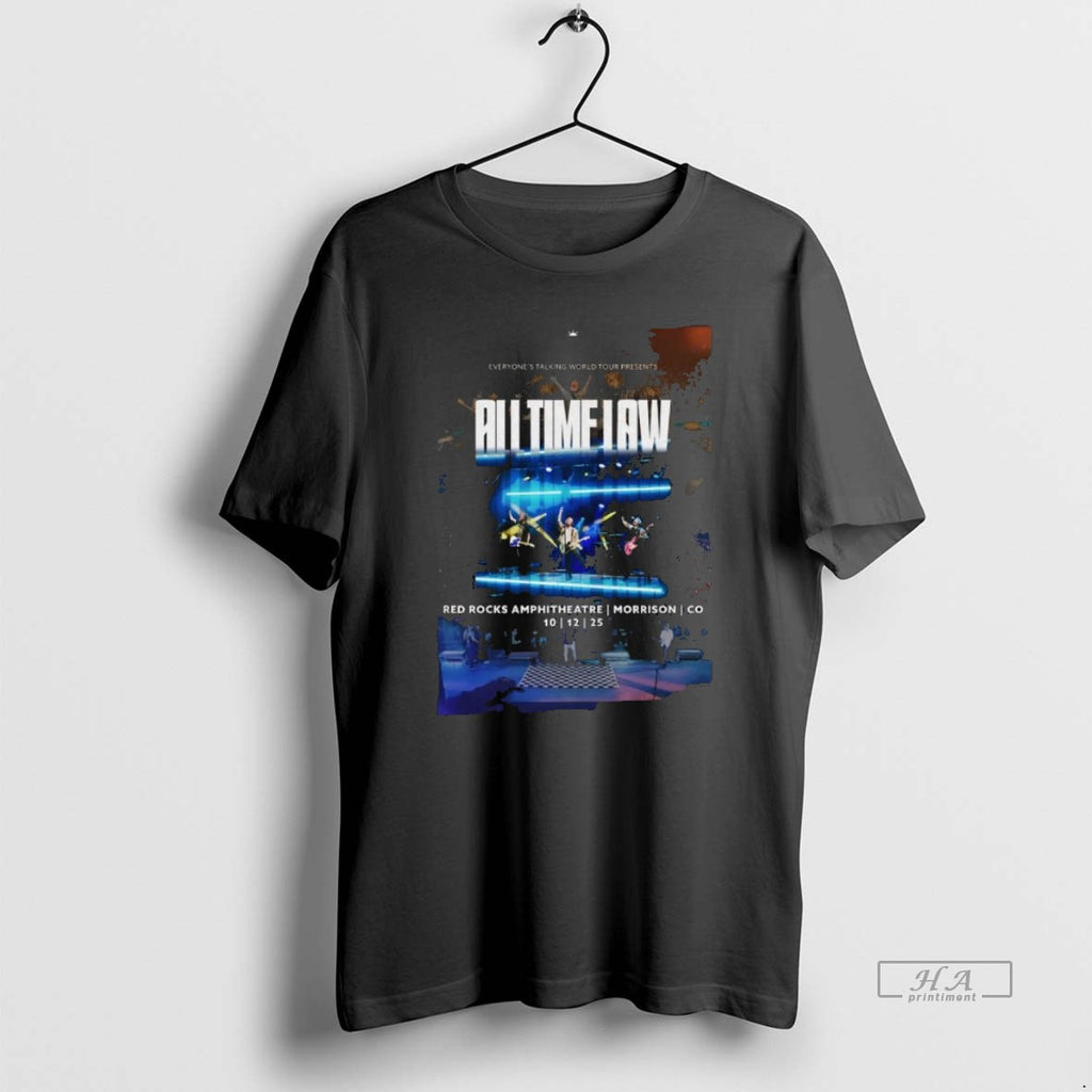 Official Trendy All Time Low Red Rocks Amphitheatre Show On October 12 2025