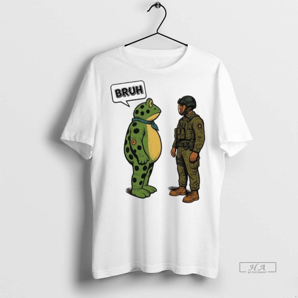 Official Trendy Bruh Portland Frog Protest Tee Sweater