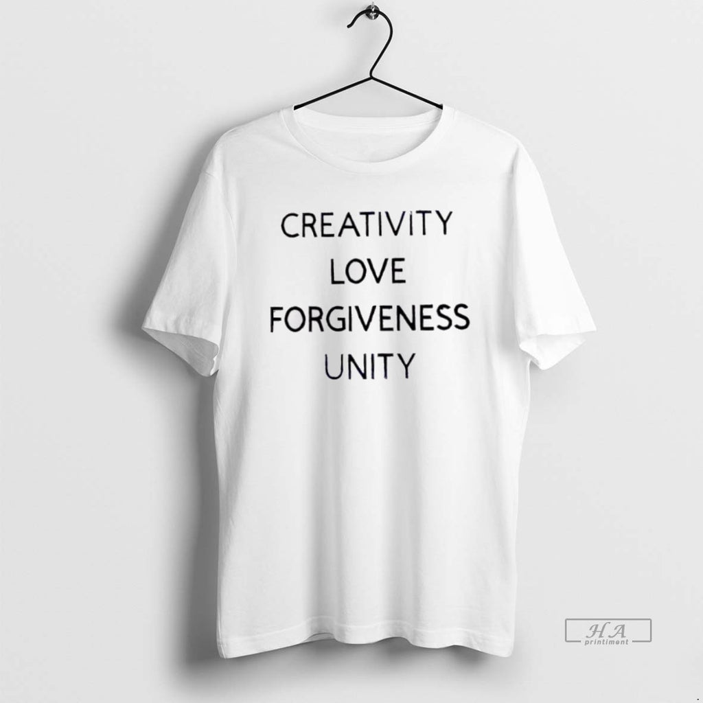 Official Trendy Creativity Love Forgiveness Unity