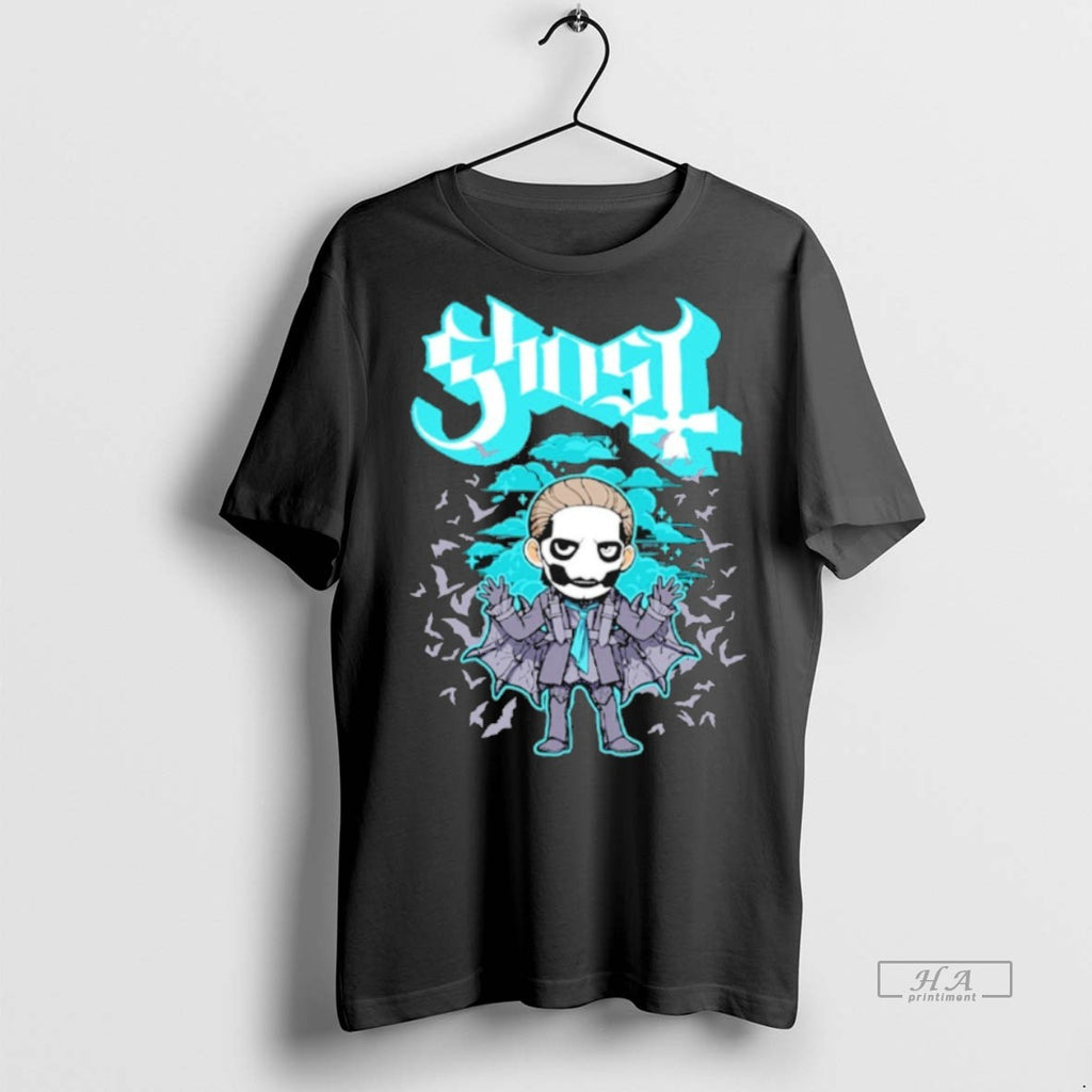 Official Trendy Design Ghost Bat Suit Cutie Adult Tee Sweater