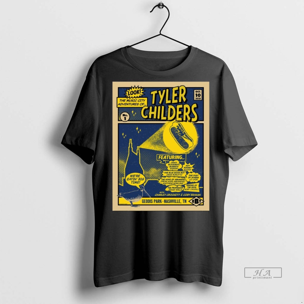 Official Trendy Design Tyler Childers Oct 10 2025 Geodis Park In Nashville Tn Tee Sweater