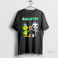 Official Trendy Dollar Tree X Grinch And Jack Skellington Fist Bump Uniwilling Friends