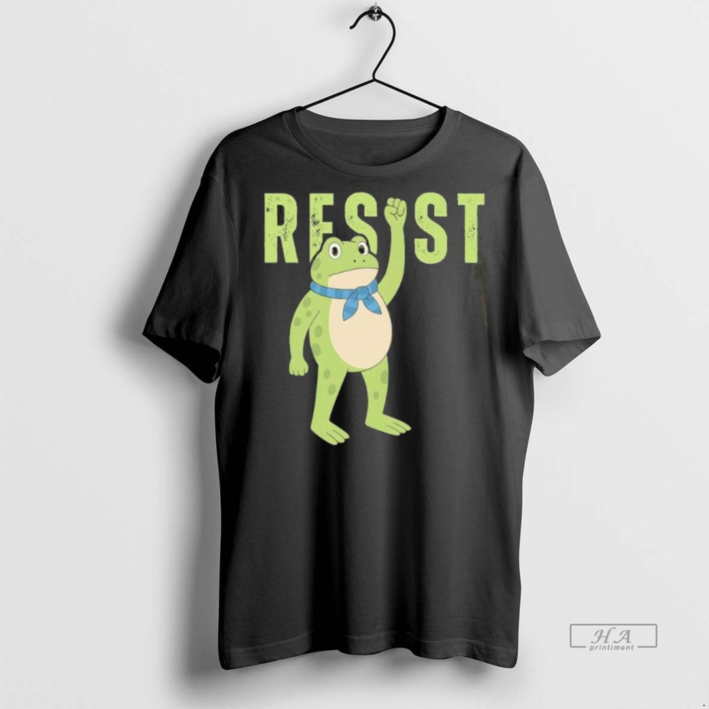 Official Trendy Fight Portland Frog Protest Resist Tee Sweater