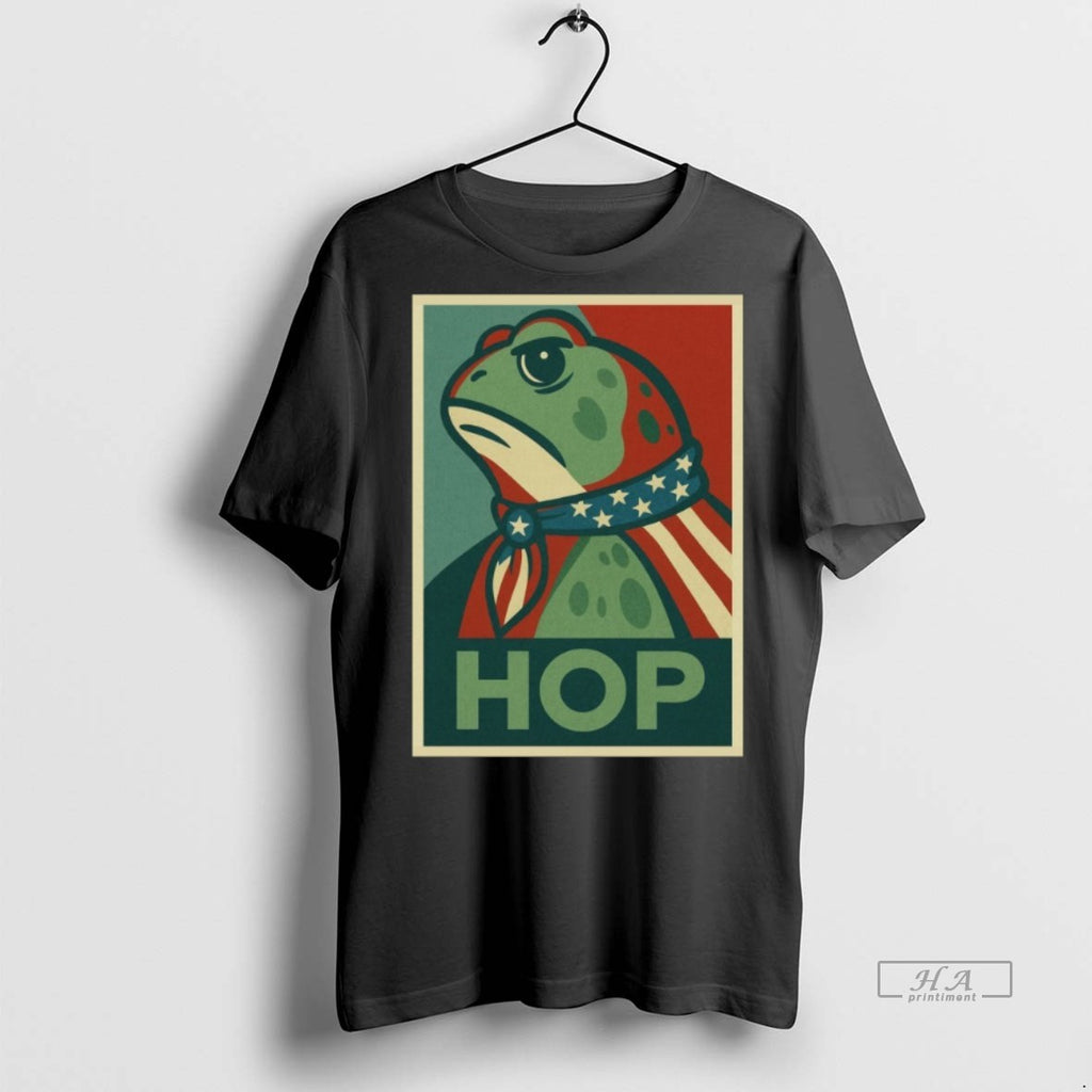 Official Trendy Hop Portland Frog Protest Tee Sweater