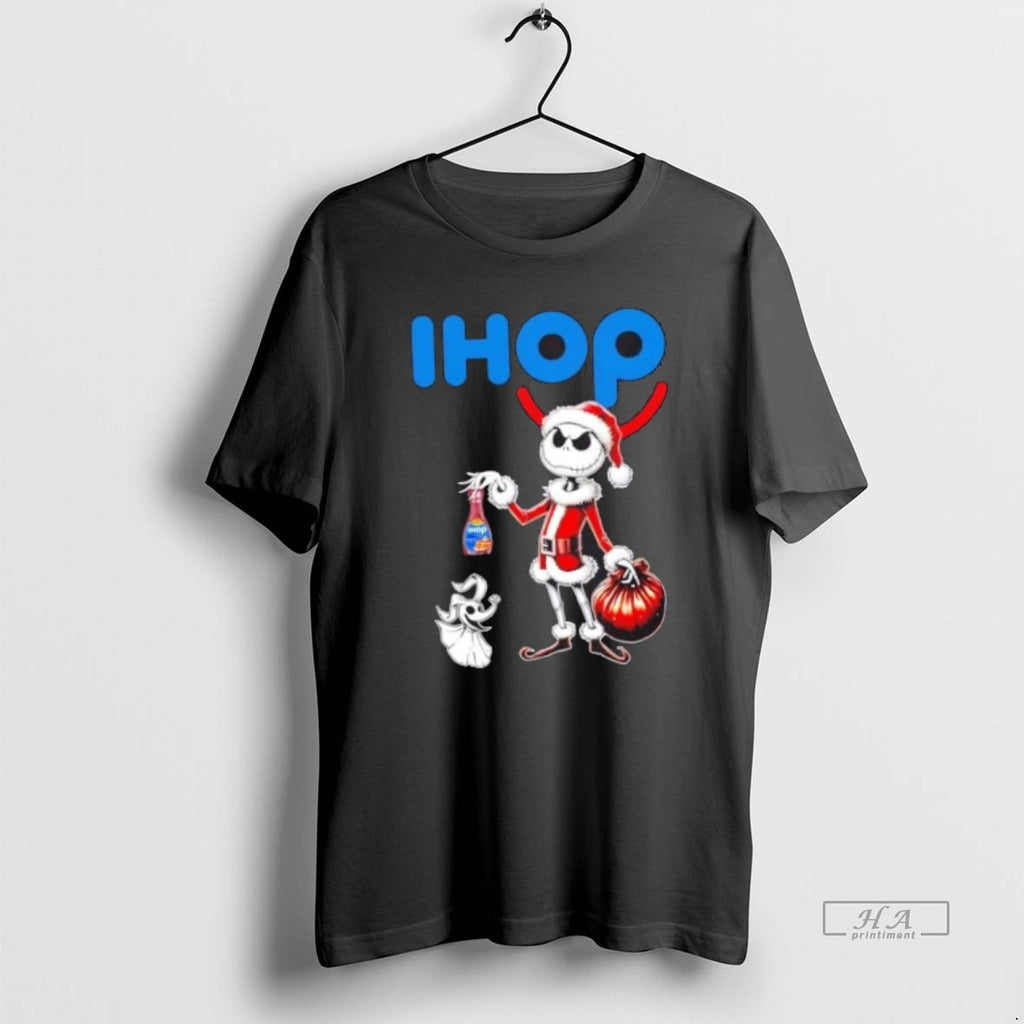 Official Trendy Ihop X Jack Skellington Santa Isnt Real Christmas