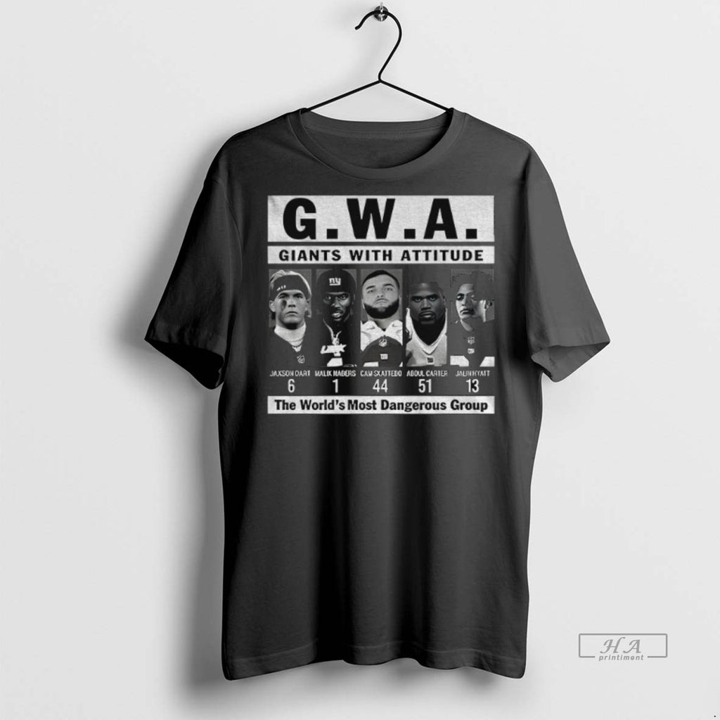 Official Trendy Jaxson Dart Malik Nabers Cam Skattebo Abdul Carter And Jalin Hyatt Gwa Giants