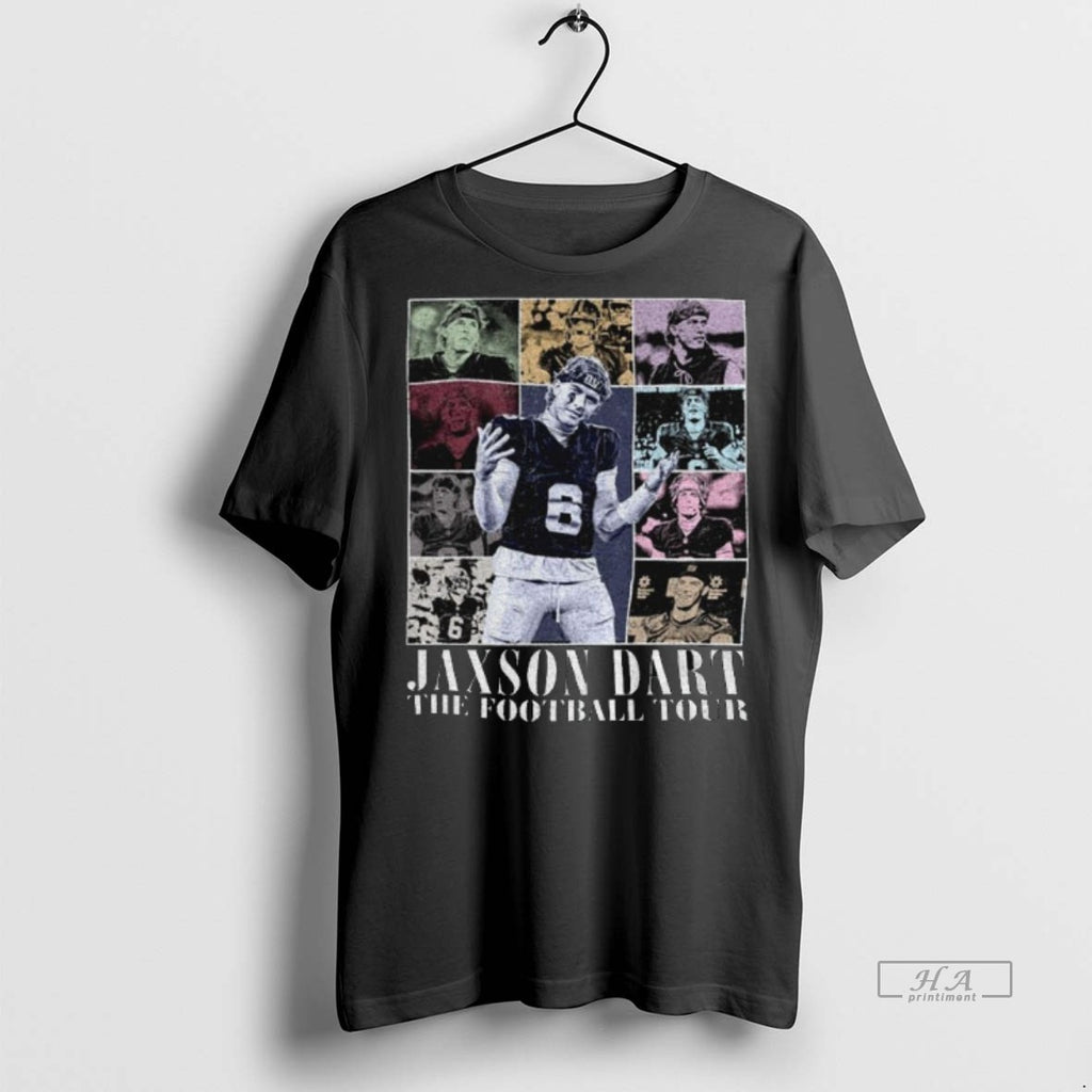 Official Trendy Jaxson Dart Vintage New York Giants Football Eras Tour Tee Sweater