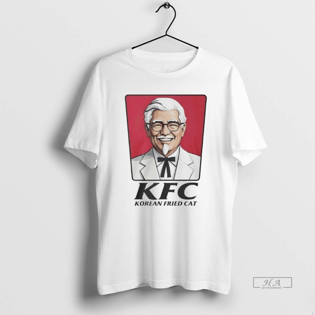 Official Trendy Kfc Korean Fried Cat Logo