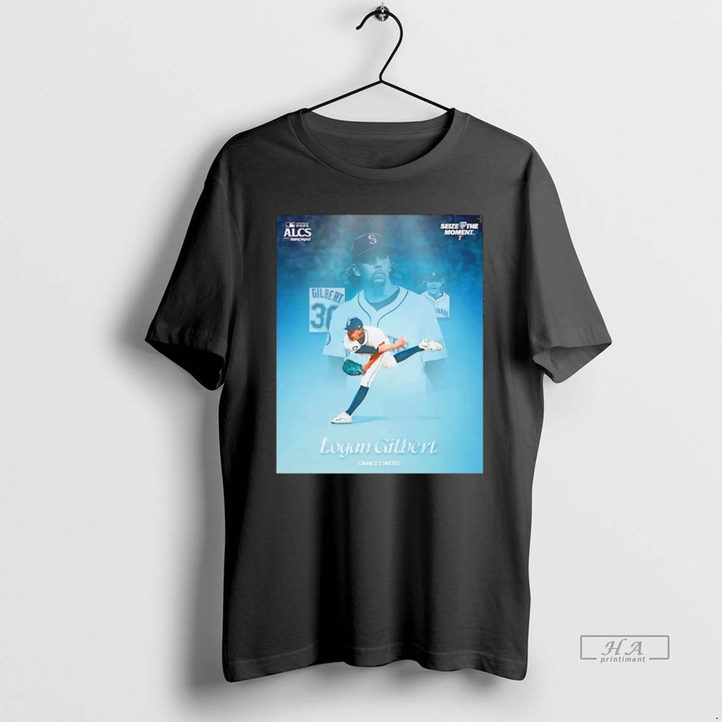 Official Trendy Logan Gilbert 2025 Alcs Seize The Moment Seattle Mariners