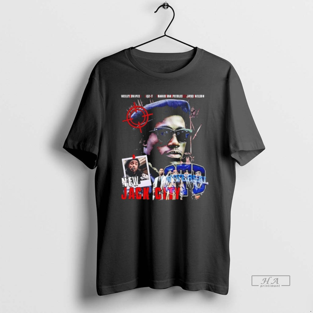 Official Trendy New Jack City Wesley Snipes Ice T Marid Van Peebles Judd Nelson Tee