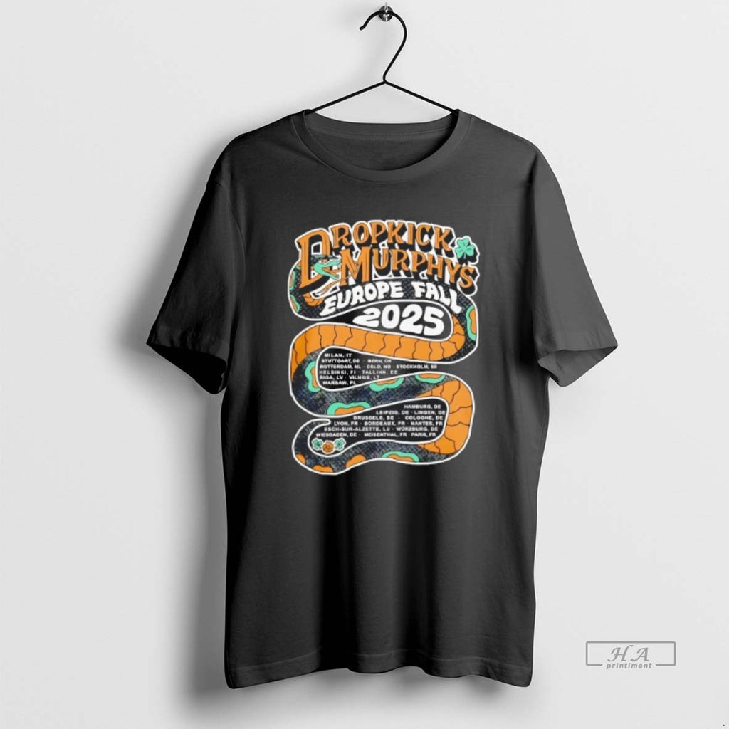 Official Trendy O2hvfqqa Dropkick Murphys Europe Fall 2 Sided