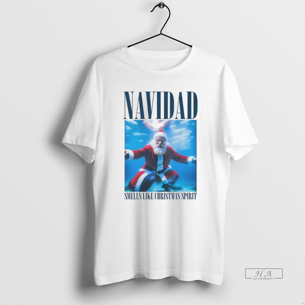 Official Trendy Santa Navidad Smells Like Christmas Spirit
