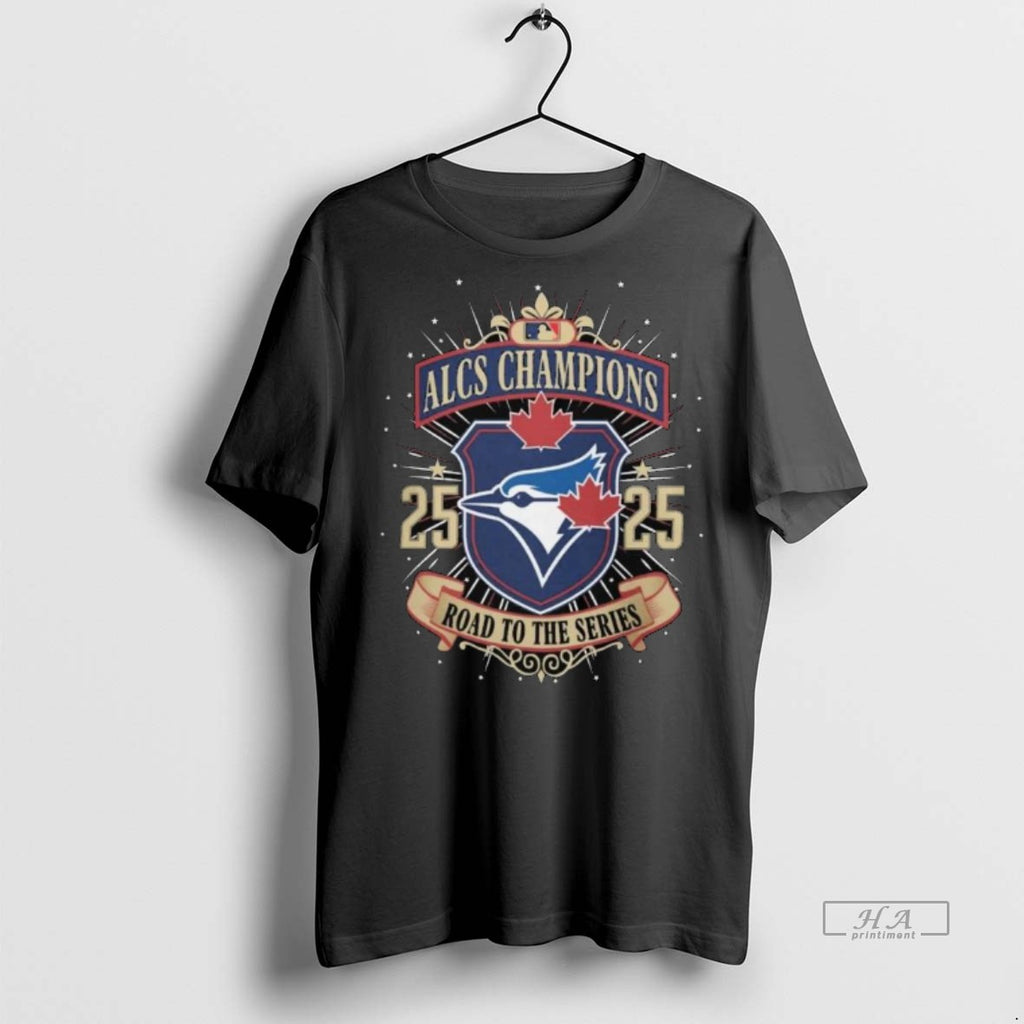 Official Trendy Toronto Blue Jays 2025 Alcs Champions Road To The Series Long Sleve Tee