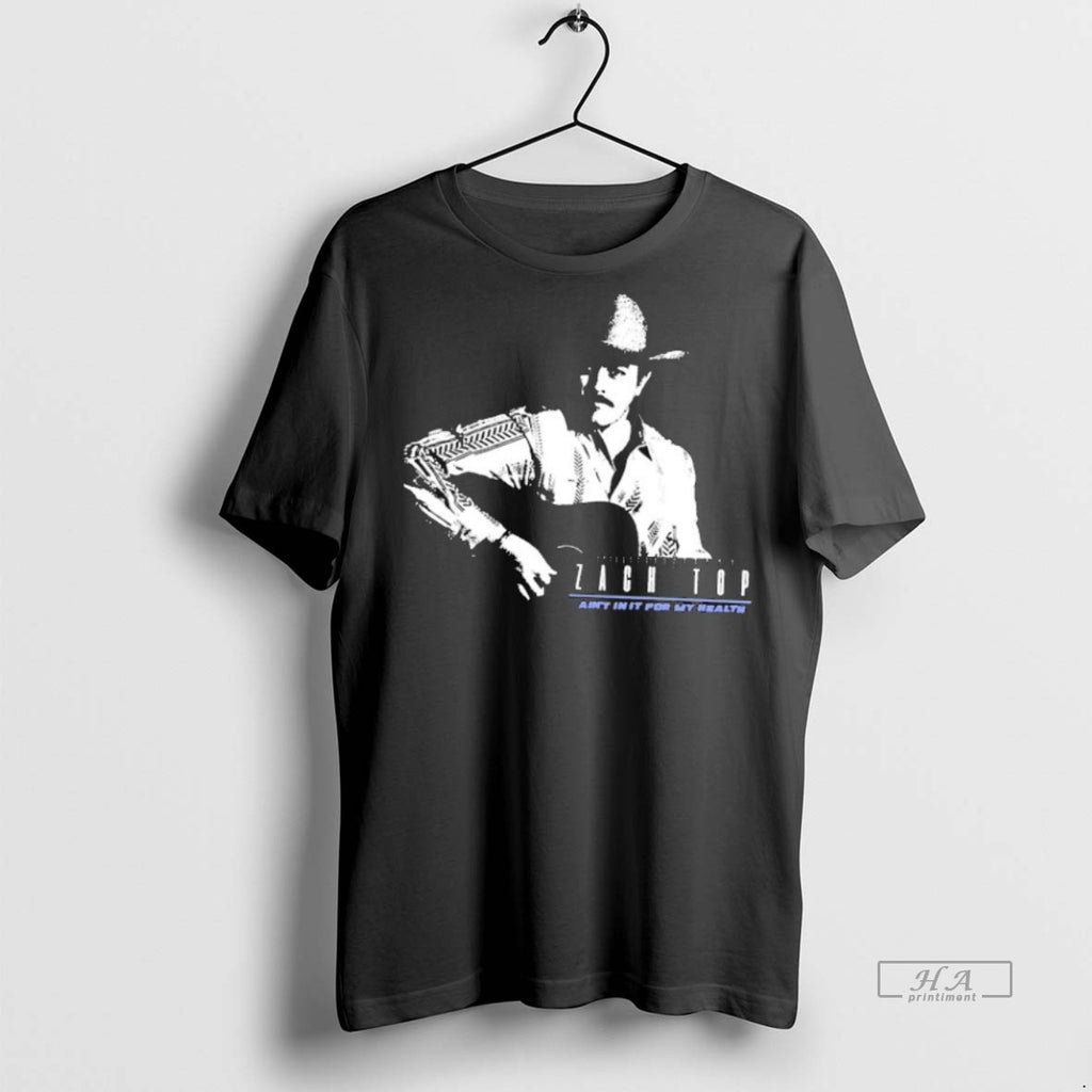Official Trendy Zach Top Aint In It For My Health Tour 2025 Tee Sweater
