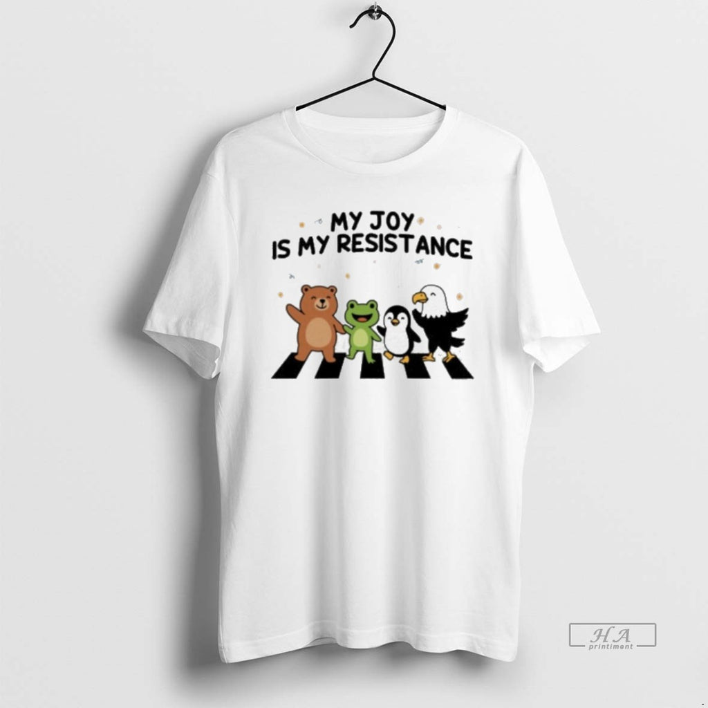 Official Trendy My Joy Is My Resistance Portland Frog Protest