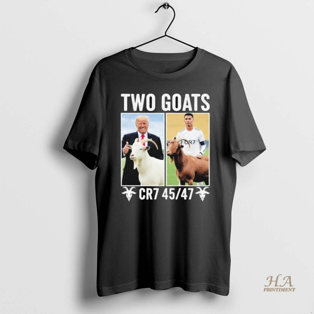 Official Trump Ronaldo Cr7 Two Goats
