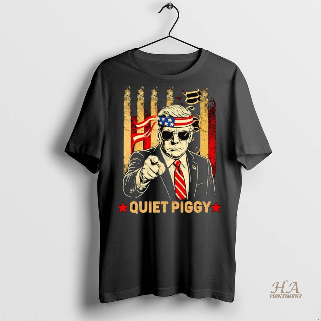 Official Trump Patriot Quiet Piggy Shirt