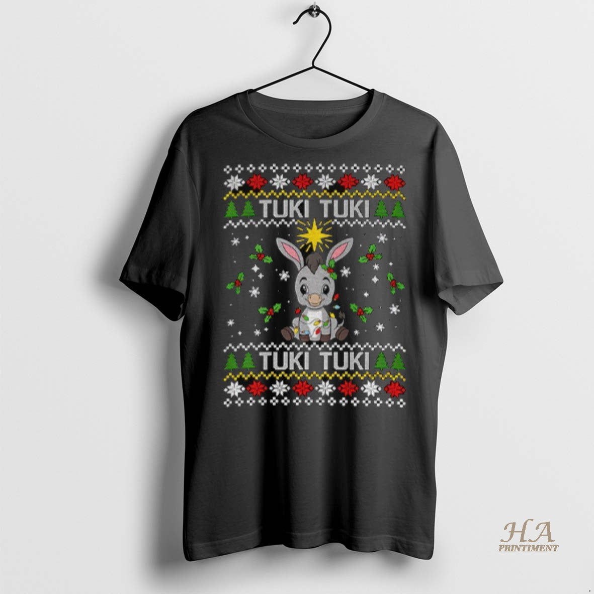 Official Tuki Burrito Sabanero Ugly Christmas Latino Navidad Holiday Shirt