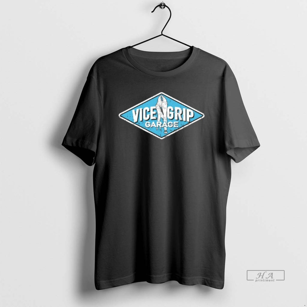 Official Vice Grip Garage Blue Sign Wrench
