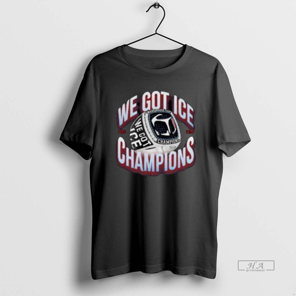 Official We Got Ice Champions Rings Circle Black