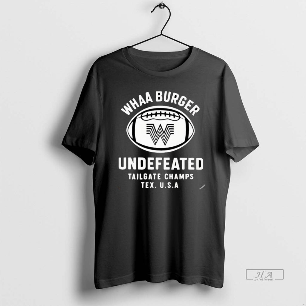 Official Whataburger Undefeated Tailgate Champs Christmas
