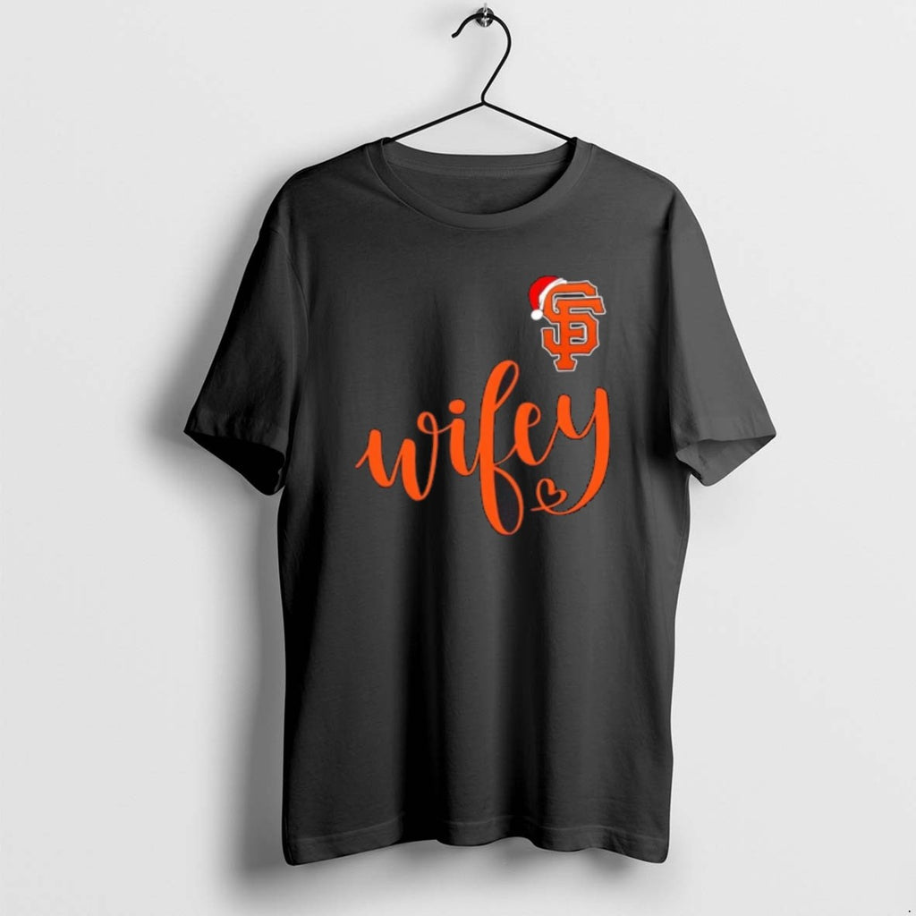 Official Wifey San Francisco Giants Santa Hat Merry Christmas