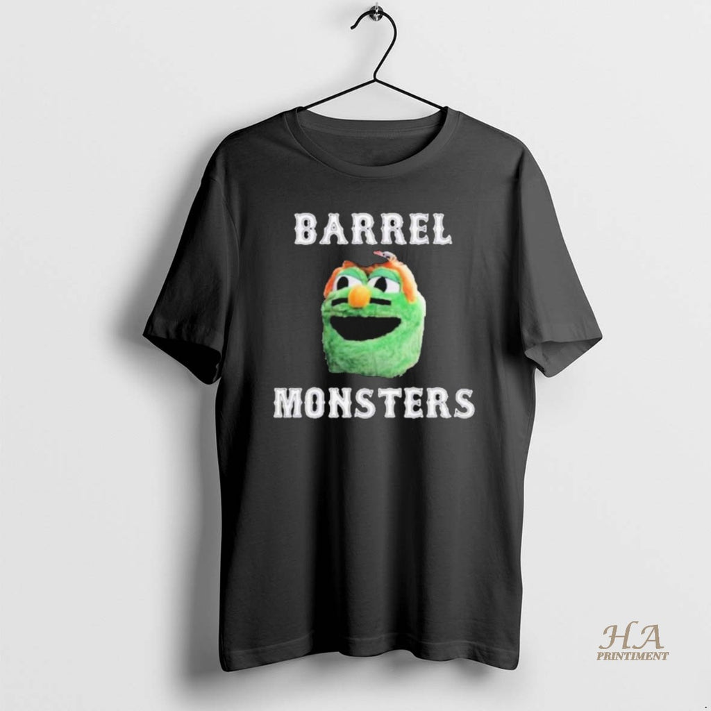 Official Wilyer Abreu Boston Red Sox Barrel Monsters Mascot
