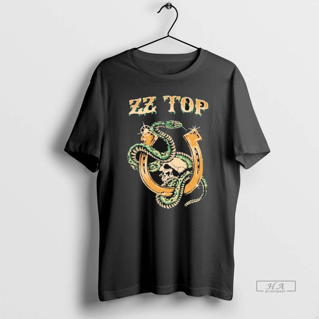 Official Zz Top Rattlesnake Horseshoe Snake
