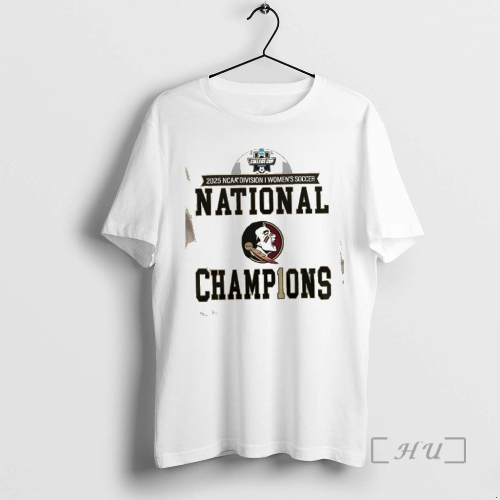 Officials 2025 Ncaa Womens Soccer National Champions Florida State Seminoles Locker Room 2 Sided Premium