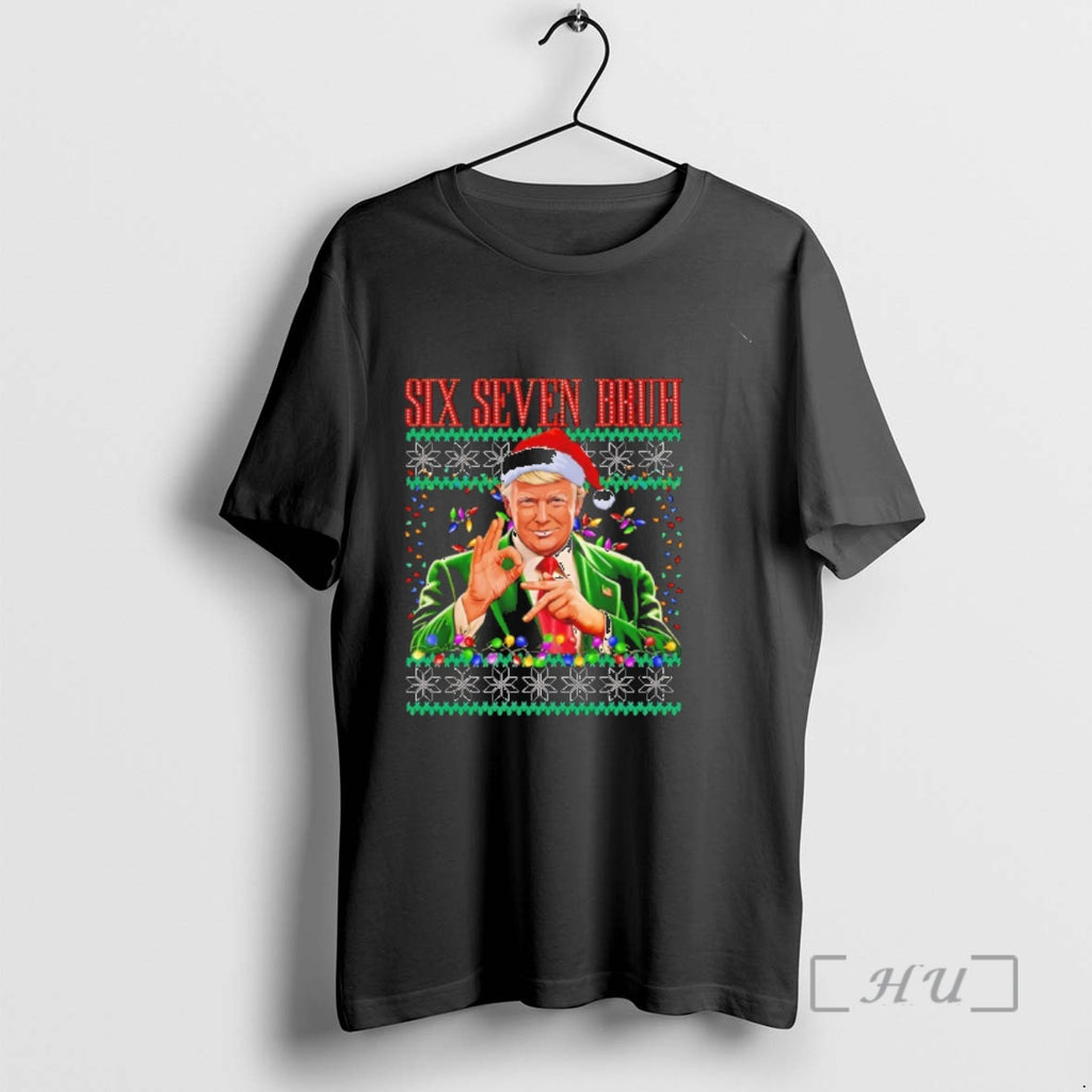 Officials 6 7 Bruh 67 Trump Ugly Christmas